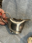 Vintage 1900 s Art Nouveau German  Unusual Silver Plated Sugar And Creamer