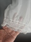 Vintage Vantees Vanity Fair Tricot Pillowtab White Panties Lace pleated Size 5