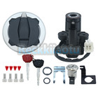 Ignition Switch Fuel Gas Cap Seat Lock Key Set For Kawasaki Z800 Z900 2016-2024