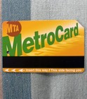 Nyc Mta Metrocard Green Sustainability Rare Vintage 2014 Expired Empty