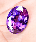 25 80 Ct Natural Purple Blue Montana Sapphire Certified Flawless Loose Gemstone