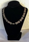 Vintage Taxco Mexican Sterling Silver Turquoise Amethyst Coral Necklace