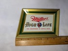 Vintage Miller High Life  Girl On The Moon Beer Tip Tray