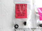 Mixed Lot Ho Scale Slot Car Tires Afx Wide Tyco Lifelike Silicone Medium Low