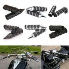 Motorcycle 1 Inch Handle Bar Hand Grips For Harley Sportster Xl883 Xl 1200 New