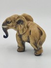 Vintage Ceramic Elephant 3  Tall Figurine Mcm Adorable