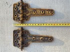 Reclaimed Vintage Cast Iron Railroad Box Car Door Hinge Lot  As Found 