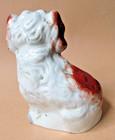 Staffordshire Mantel Dog Antique 14 Cm Tall  Ceramic 