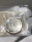 1967 Canada  1 Silver Dollar Coin - Iccs Cert Ms 64 - 1867-1967 -nice Toning