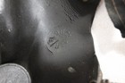 Vintage Military British 1940 Gas Mask With Filter Service Respirator Rare