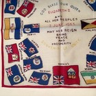 Vintage Queen Elizabeth 1953 Coronation Hankerchief 