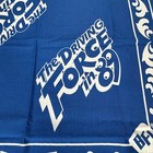 Vintage 1989 Bfi Houston Livestock Show   Rodeo Texas Bandana Blue 21 x21 