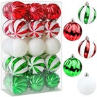 30ct Christmas Balls Ornaments - 2 36       Shatterproof Balls Ornaments For Xmas 1