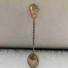 Vintage Turkish Ottoman Turkey Demitasse Souvenir Spoon