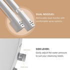 Elongated Bidet Toilet Seat With Soft Close  Non-electric Bidet Toilet Seat W   