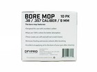 10 Pack Of  38  357 Caliber  9mm Bore Mops For Gun Cleaning And Maintenance