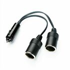 Dual Car Cigarette Lighter Splitter Charger Power Socket Adapter 12v Auto Outlet