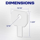 Universal Dispenser Key For Purell Hand Sanitizer   Soap Dispensers - Compatible