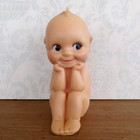 Adorable Vintage Rose O neill Cameo Sitting Vinyl Kewpie Doll Cupid