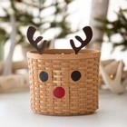 Dresden   Co Red-nosed Reindeer Basket Set - Christmas 2025- Longaberger Weavers