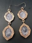 Studio Barse Mixed Metals Mexican Opal Gemstone 2 25  Earrings Sterling Hooks
