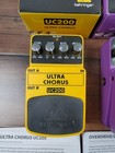 Behringer Effect Pedal Lot Ultra Chorus Overdrive Distortion Compressor W  Boxes