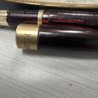 1940 S  Red Sheaffer  Regus Fountain Pen Pencil Set  14k Nib W  Case Monogrammed