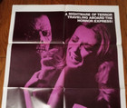 Horror Express  1973  Cushing   Lee  Folded Original One Sheet Movie Poster