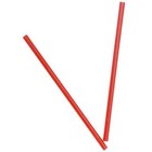 1200 Ct Dixie Paper Wrapped Giant Straws 7 3 4  Red  Straws  gw7  5 16  Diameter