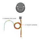 Glowshift 52mm Black 7 Color Led Adjustable Fuel Level Gauge