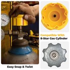 Strong Hand Tools Ez-view Gas Cylinder Valve Indicator  Fits 8 Star Hand Whee   