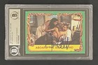 Karen Allen Bas Signed Indiana Jones Raiders Lost Ark Card Autographed Slabbed