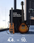      Donner Hush-x Electric Guitar Sh Pickups Solid Body With Gig Bag Headphones