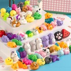 30 Pcs Mochi Squishy Toys For Kids  Cute Animal Stress Medium  Multicolor 