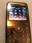 Playboy Cell Phone Tct Limited-edition Alcatel Gold Metallic Vintage Rare