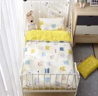 New Toddler Size Duvet Cover and Pillowcase Kitty Print 100  Cotton Material 