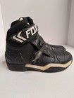 Fox Racing Bomber Motorcycle Riding Boots Mens 11 Eu 45 Black Motocross Mx