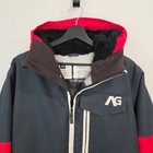 Analog Greed Snowboard Jacket Mens S 10k Waterproof Insulated Red Navy 2010s