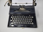 Vintage 1938 Royal Typewriter Black Portable Touch Control W  Case Usa Works