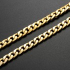 14k Solid Yellow Gold 6mm Cuban Link Chain Necklace Men Women Size 24  - Usa