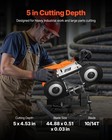 Vevor 20v Portable Cordless Band Saw 5inches Deep Cut Variable Speed  bare Tool 