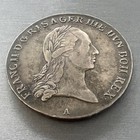 1815 A Austria 1 Thaler Franz Ii Silver Coin   1347