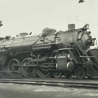 1930s Southern Ry 1367 Ps-4 Steam Locomotive Train Photo Railroad Vtg