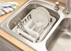 4 Pack Expandable Dish Drying Rack With Utensil Holder Kitchen Organizer