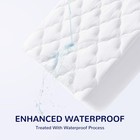 Waterproof Crib Mattress Protector Pad 2-pack - Quilted  Fitted Baby Mattress   