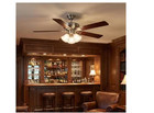 Hampton Bay Campbell 52  Indoor Led Brushed Nickel Ceiling Fan Light Kit Remote