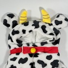 Cow Costume Pet Dress Dog Cat Plush Outfit Medium 9 8in