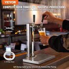 Vevor Double Taps Draft Beer Tower Dispenser Stainless Steel Keg Beer Tower