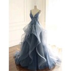 New Evening Formal Party Ball Gown Prom Bridesmaid Acting Host Dress Qyhs097