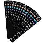 20 Pieces Digital Temperature Sticker Adhesive Thermometer Strip Aquarium The   